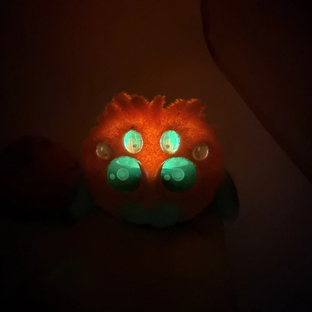 Yellies Flufferpuff & Toofy Spooder Jumping Spider Sound Activated Motion‎ WORKS